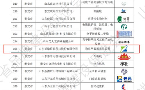 喜报 泰安市数字经济产业链商会 协会 副会长单位山东征途信息科技股份两项目入选2023年山东知名品牌 产品 服务 拟认定名单